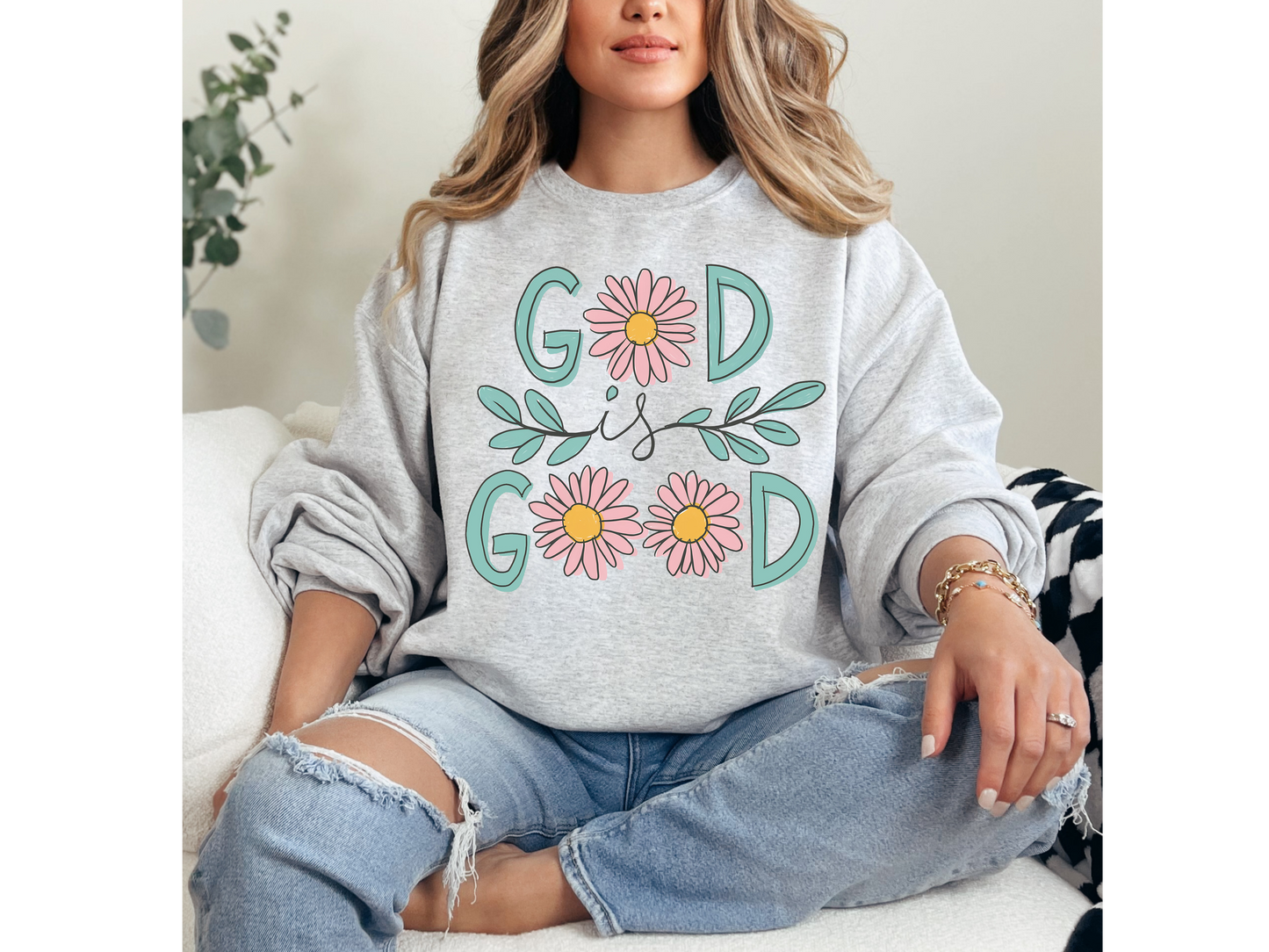 God Is Good Crewneck