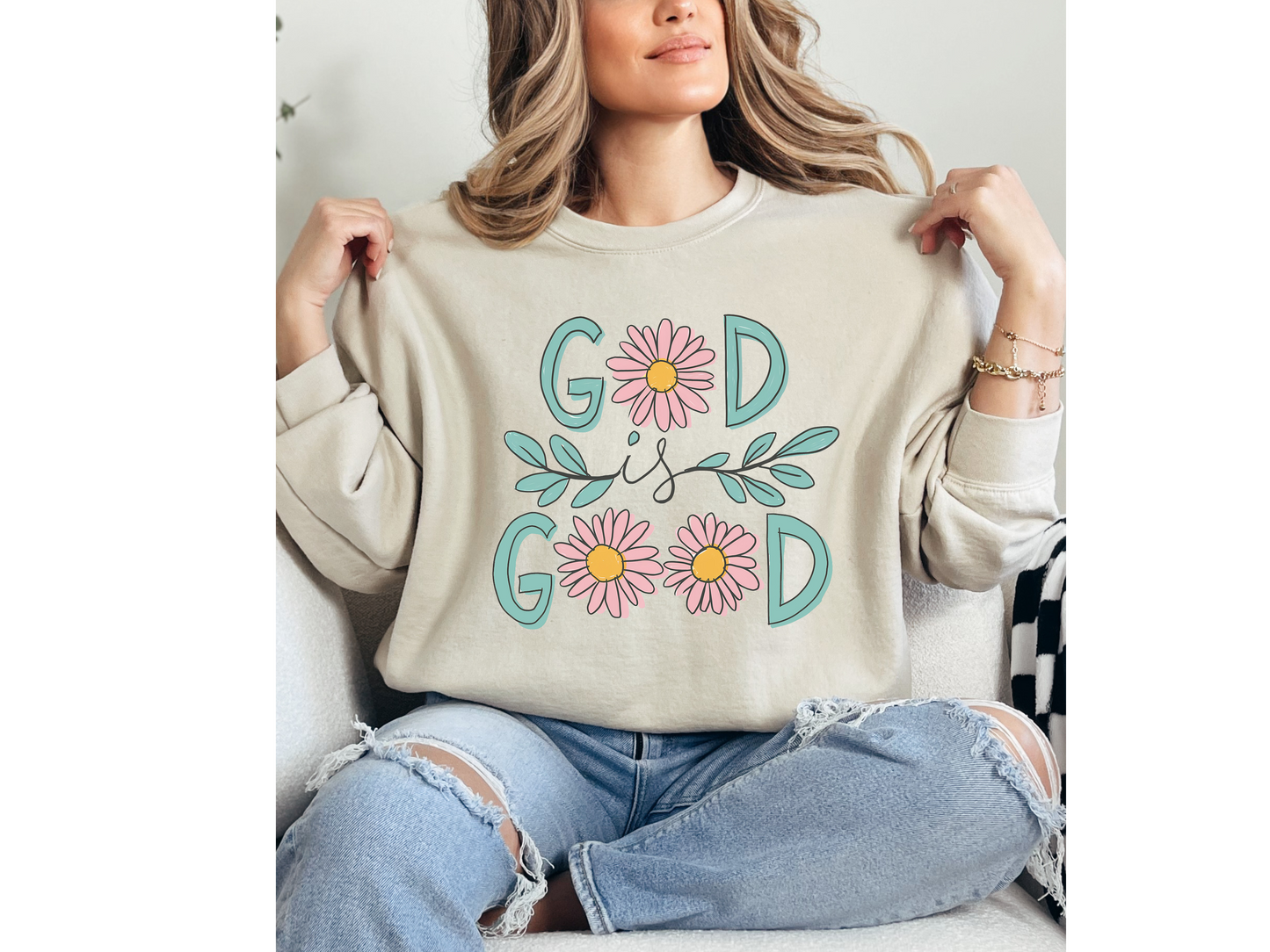 God Is Good Crewneck