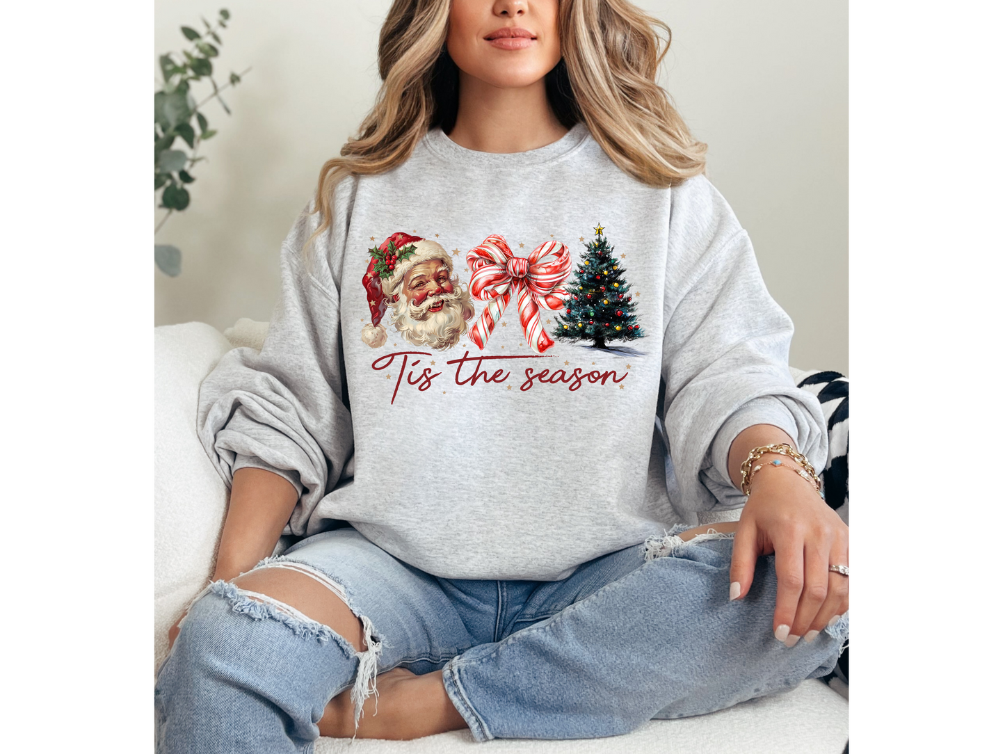 Christmas Tis The Season Crewneck