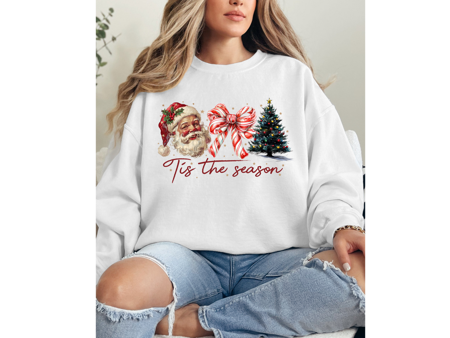 Christmas Tis The Season Crewneck