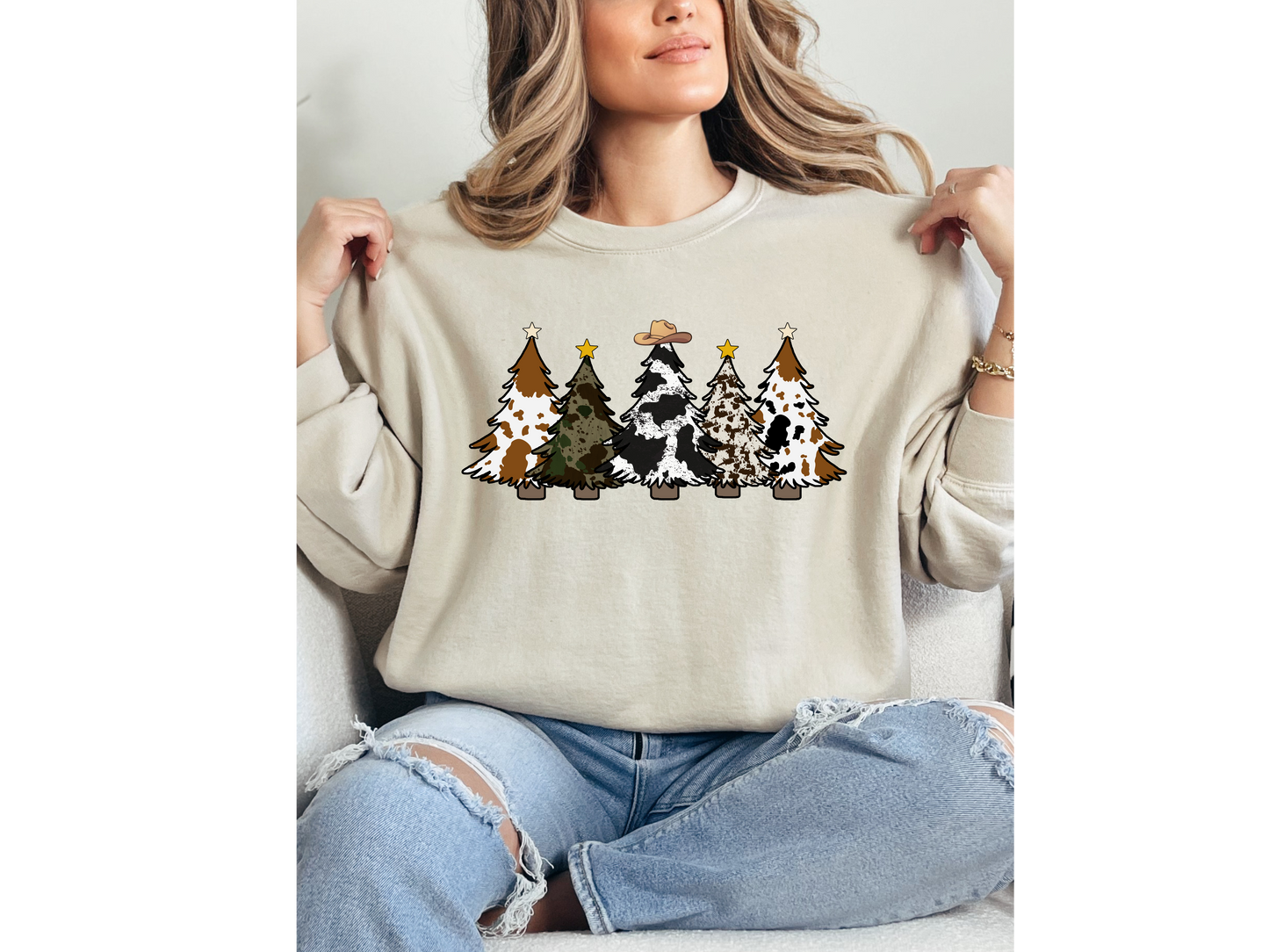 Cowboy Trees Crewneck