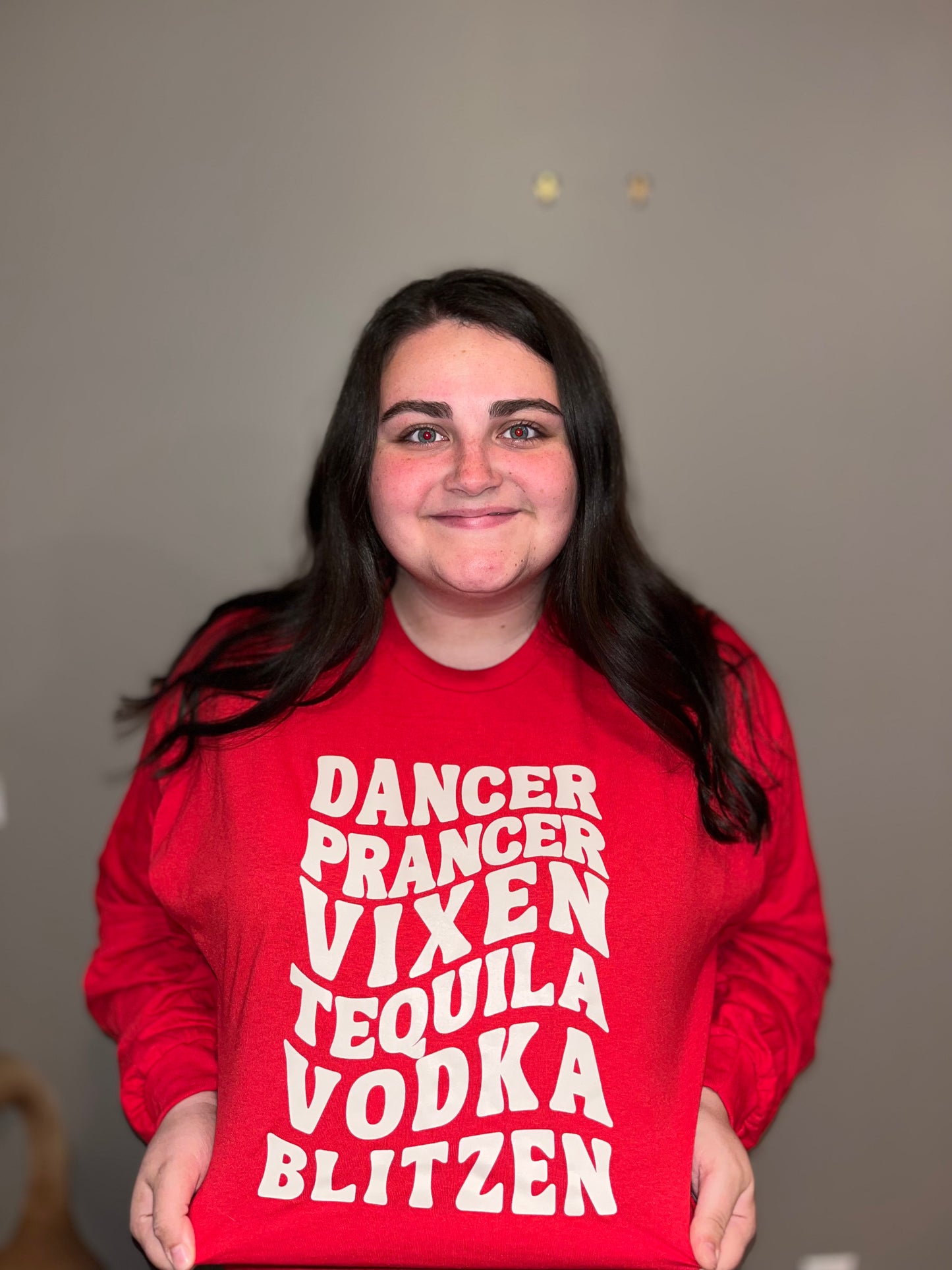 Alcohol Reindeer Long Sleeve