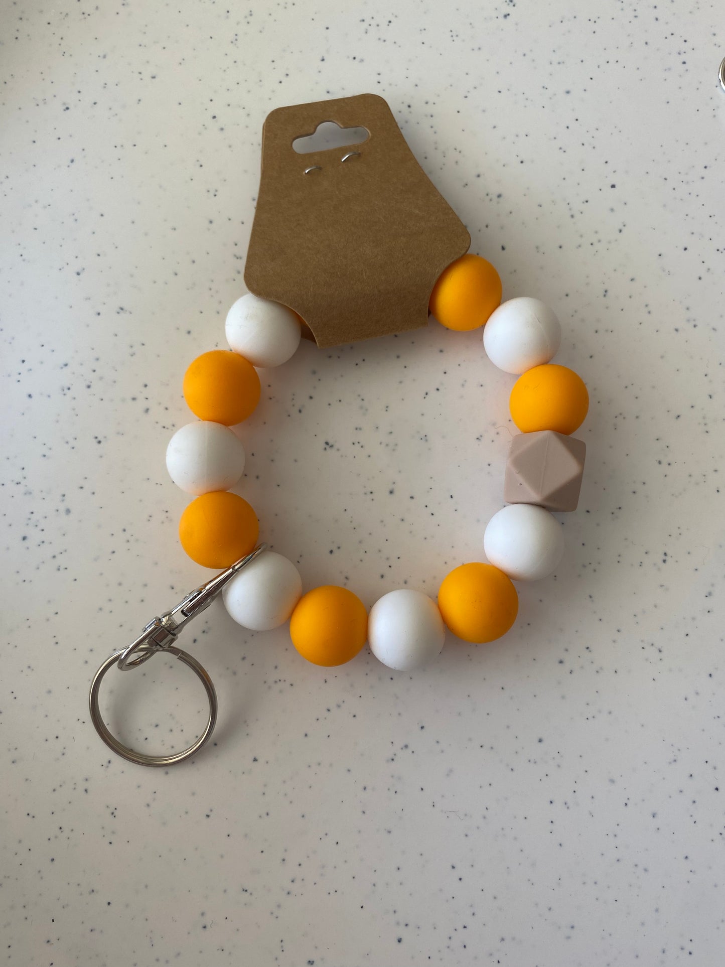 Orange Creamsicle Keychain