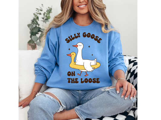 Silly Goose on the Loose Crewneck