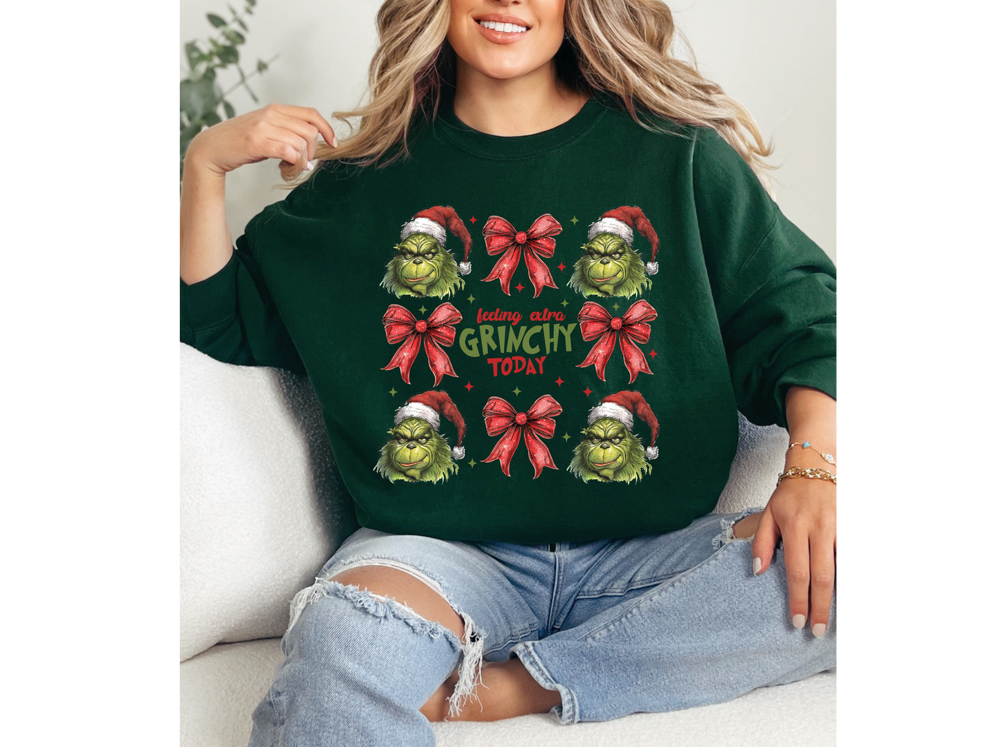 Feeling Extra Grinchy Today Crewneck