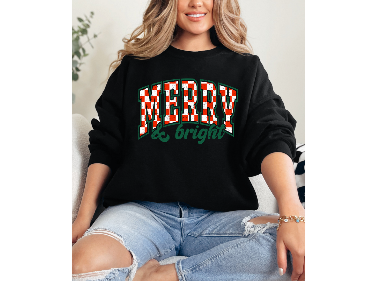 Merry and Bright Crewneck