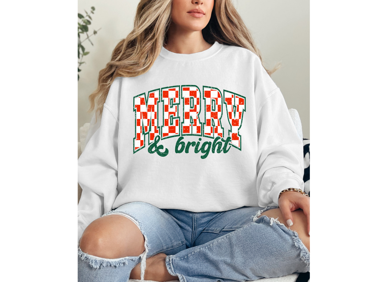 Merry and Bright Crewneck